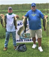 Jay Stein and (Alt.) George Short with 17.56 lbs and 1st place at Miami-Garcia 6-28-2020